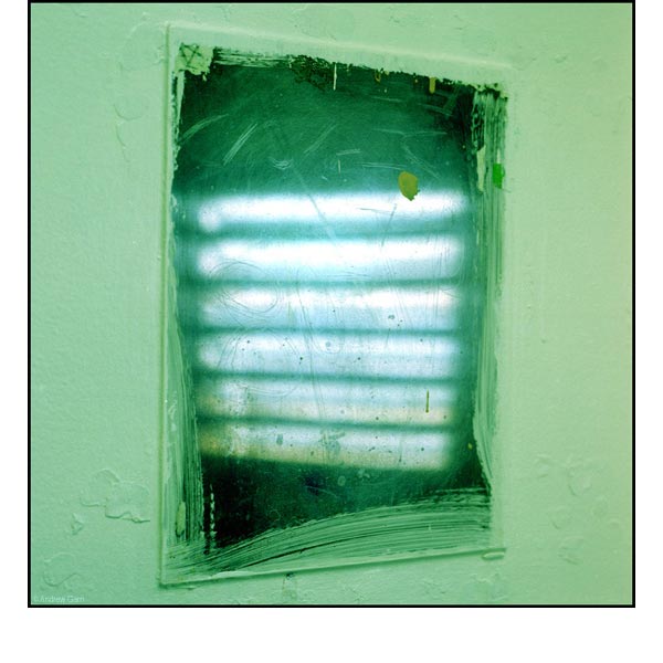 Metal Mirror, Rikers Island Prison, NY