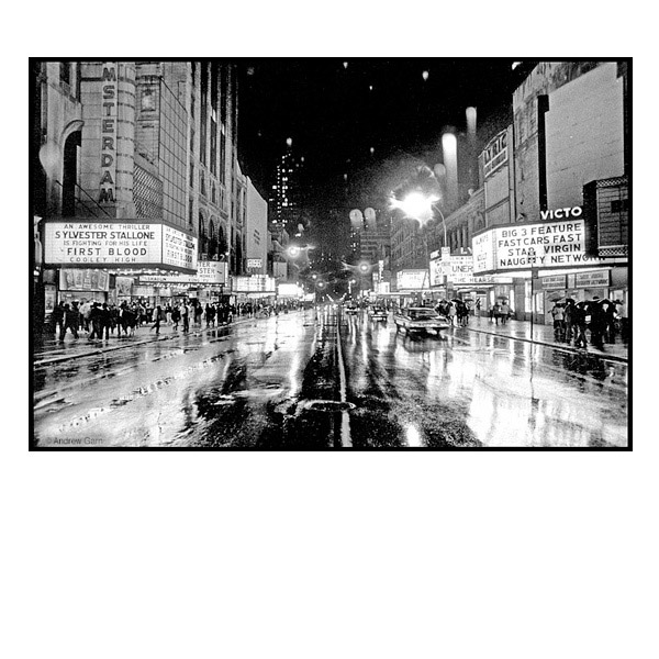 Rainy Night, 42nd St, New York City